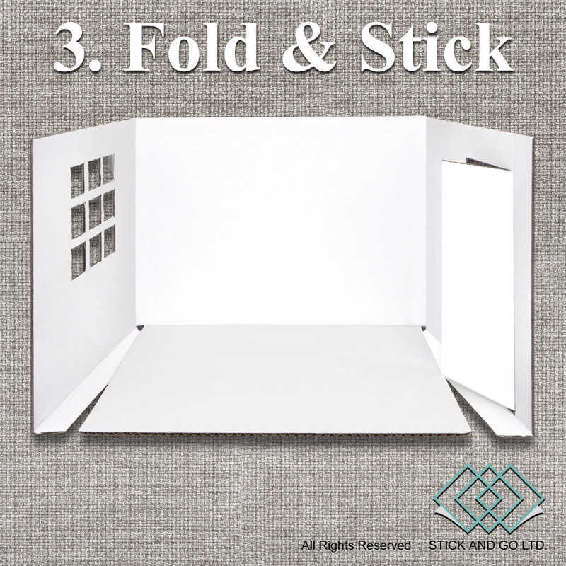 Stick and Go Room Boxes