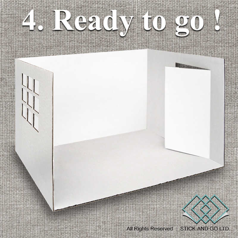 Stick and Go Room Boxes