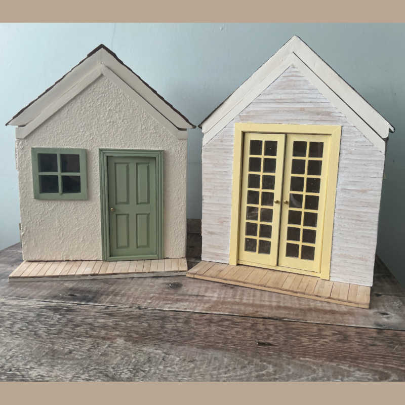 Specialising in handmade soft furnishings and miniature wooden furniture. Also small houses and beach huts.