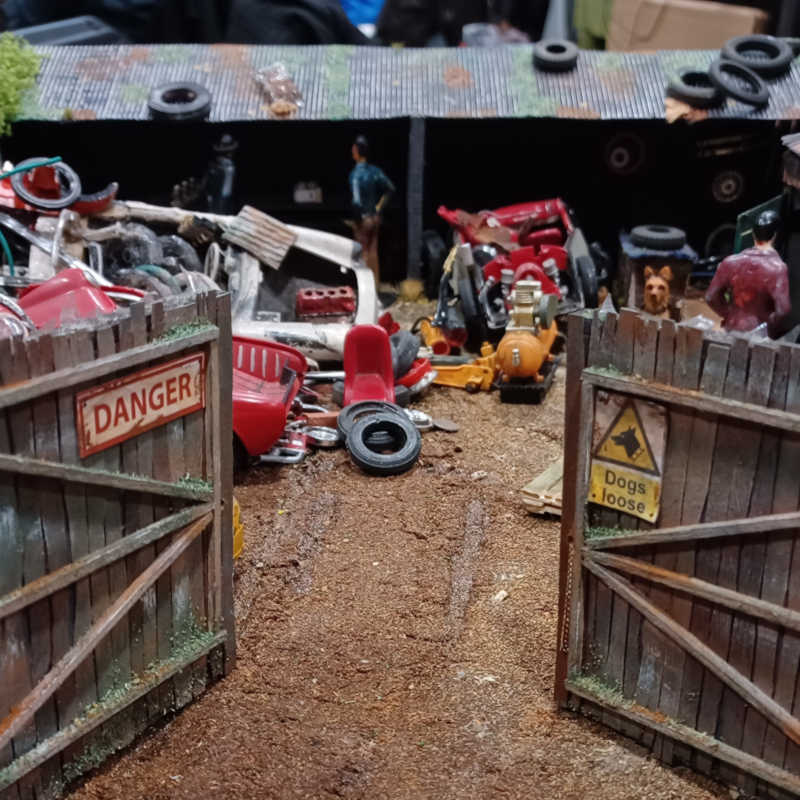 Coventry club that meets every two weeks. Display of members work.